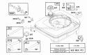 Fuel Tank Assy Hoses Diagram and Parts List for  Briggs and Stratton Engine